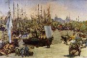 Hafen von Bordeaux, Edouard Manet